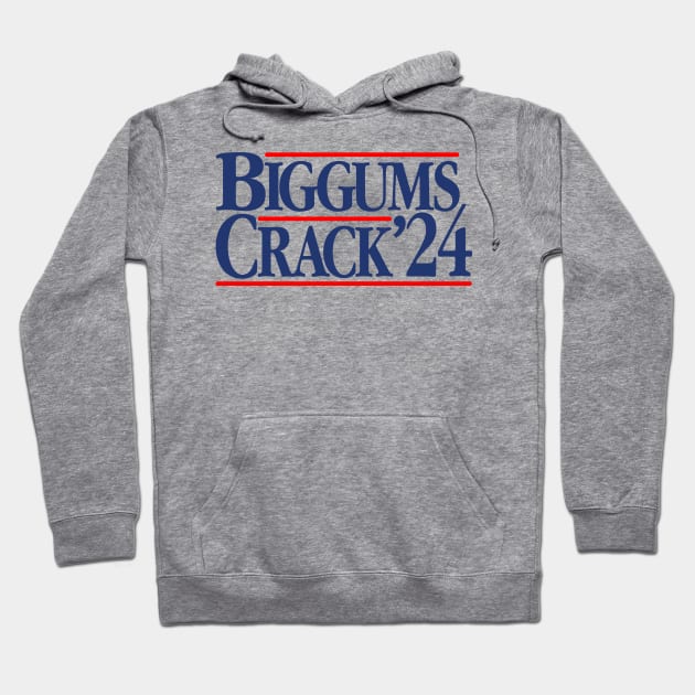Biggums & Crack 2024 Hoodie by darklordpug